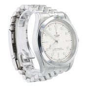 Tudor Black Bay Stainless Steel Silver Dial 41mm Automatic Movement Mens 79680
