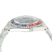Rolex GMT Pepsi Black Dial Stainless Steel 40mm Automatic Men’s Watch 1675