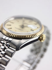 Rolex Datejust 36 Steel & Gold 36mm Automatic Men’s Watch 16013 W/ Papers