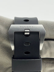 Panerai Luminor Base Logo Steel Black Manual Wind Men’s Watch PAM01086