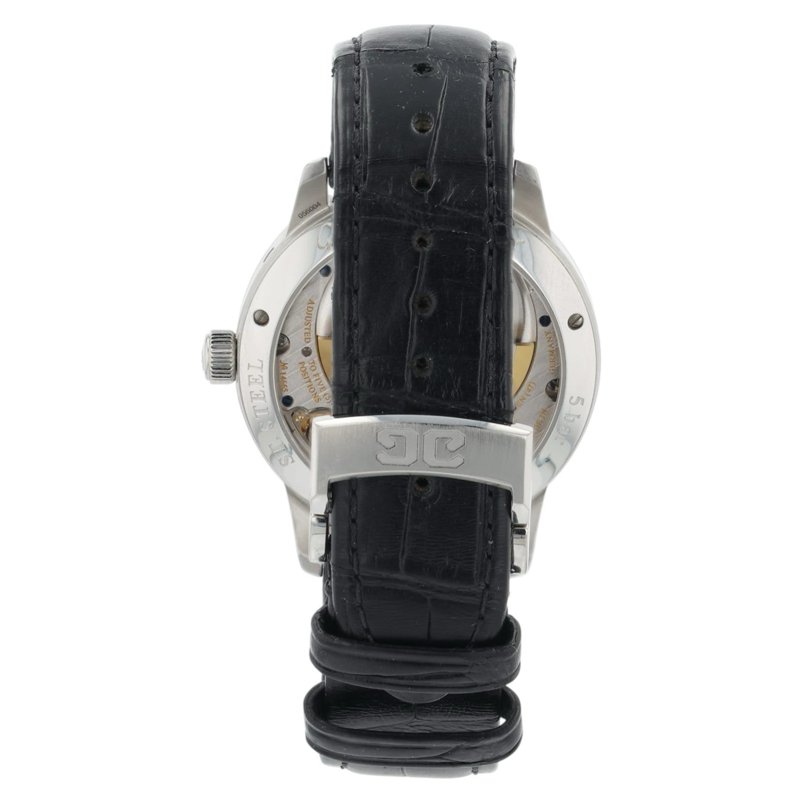 Glashutte Original PanoMaticLunar Steel Silver Dial 40mm Automatic Men's Watch