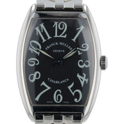 Franck Muller Casablanca Stainless Steel Black Dial 31mm Auto Men's Watch 2852