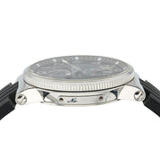Ulysse Nardin Maxi Mairine Burgundy Dial Steel 41mm Automatic Mens Watch 263-66