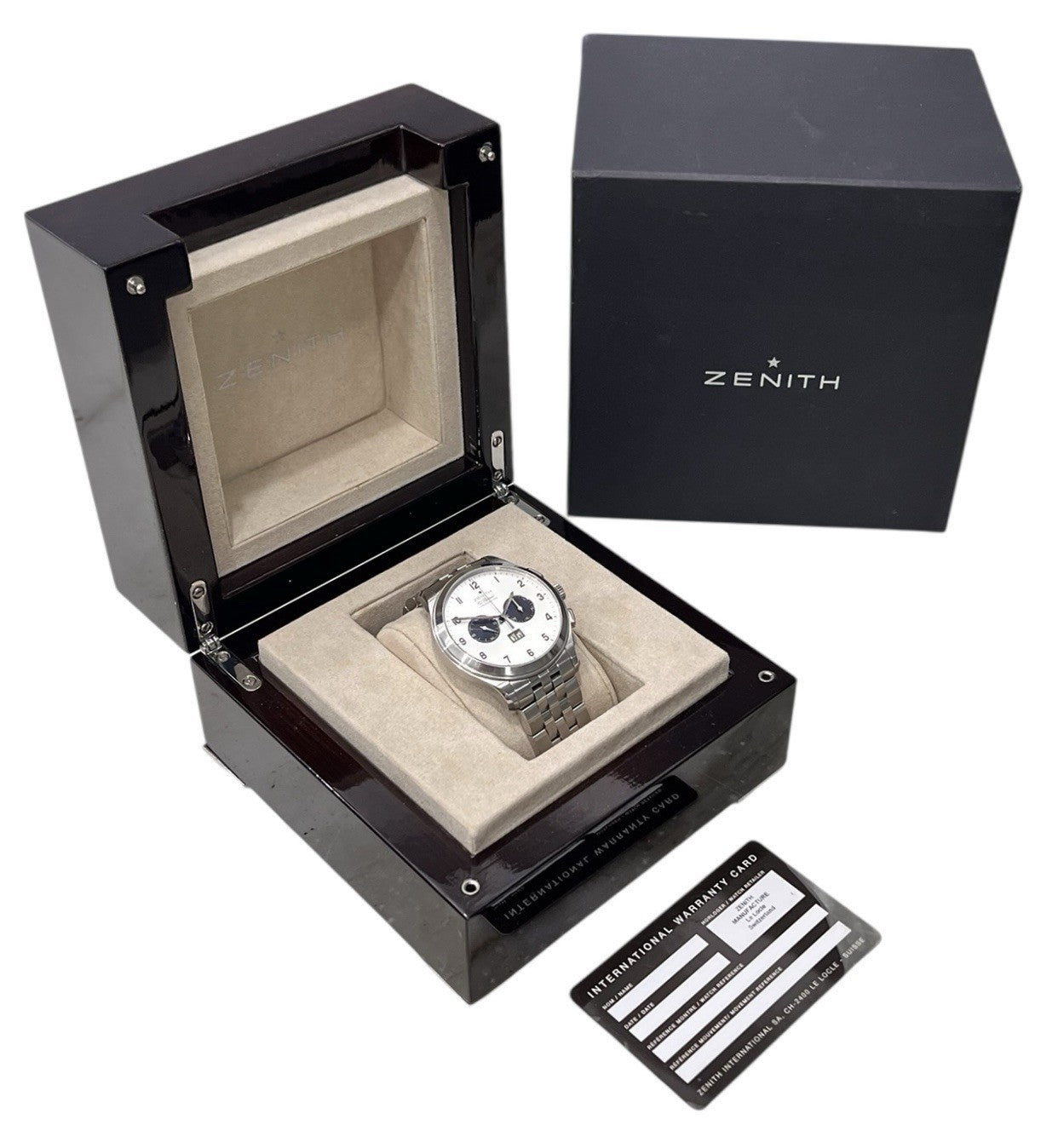 Zenith El Primero Steel Silver Dial 44mm Automatic Men’s Watch 03.0520.4100