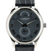 Chopard L.U.C. Quattro Gray Dial Platinum 43mm Manual Wind Mens 161926-9001
