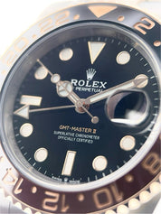 Rolex GMT-Master Gold & Steel Black Dial 40mm Automatic Men’s Watch 126711CHNR