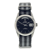 Tudor Prince Day Date Steel Black Dial 36mm Automatic Men's Watch 76200