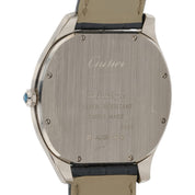Cartier Drive De Cartier Silver Dial 18k White Gold 39mm Manual Wind WGNM0007
