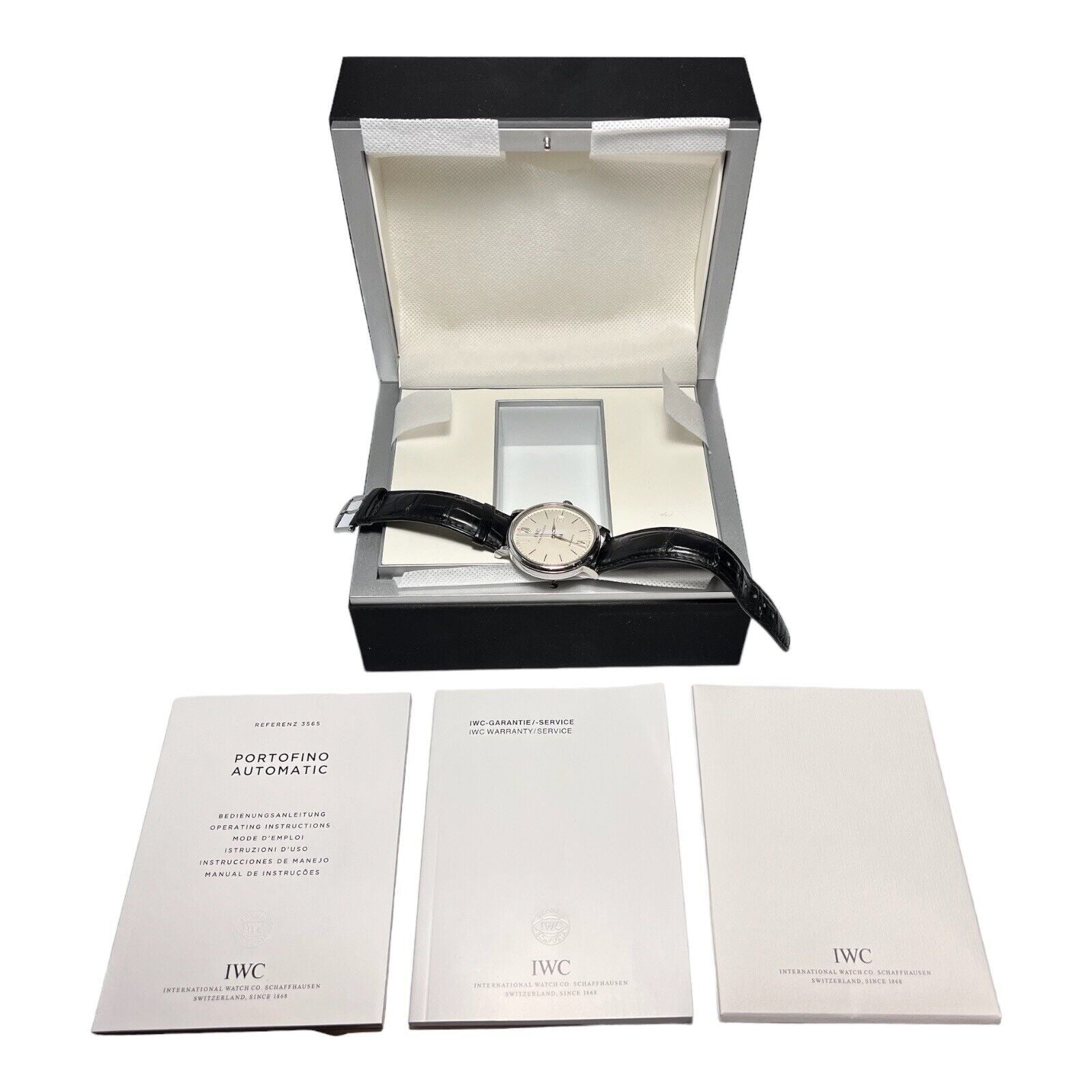 IWC Portofino Automatic Stainless Steel IW356501 Silver Dial 40mm W/ Box