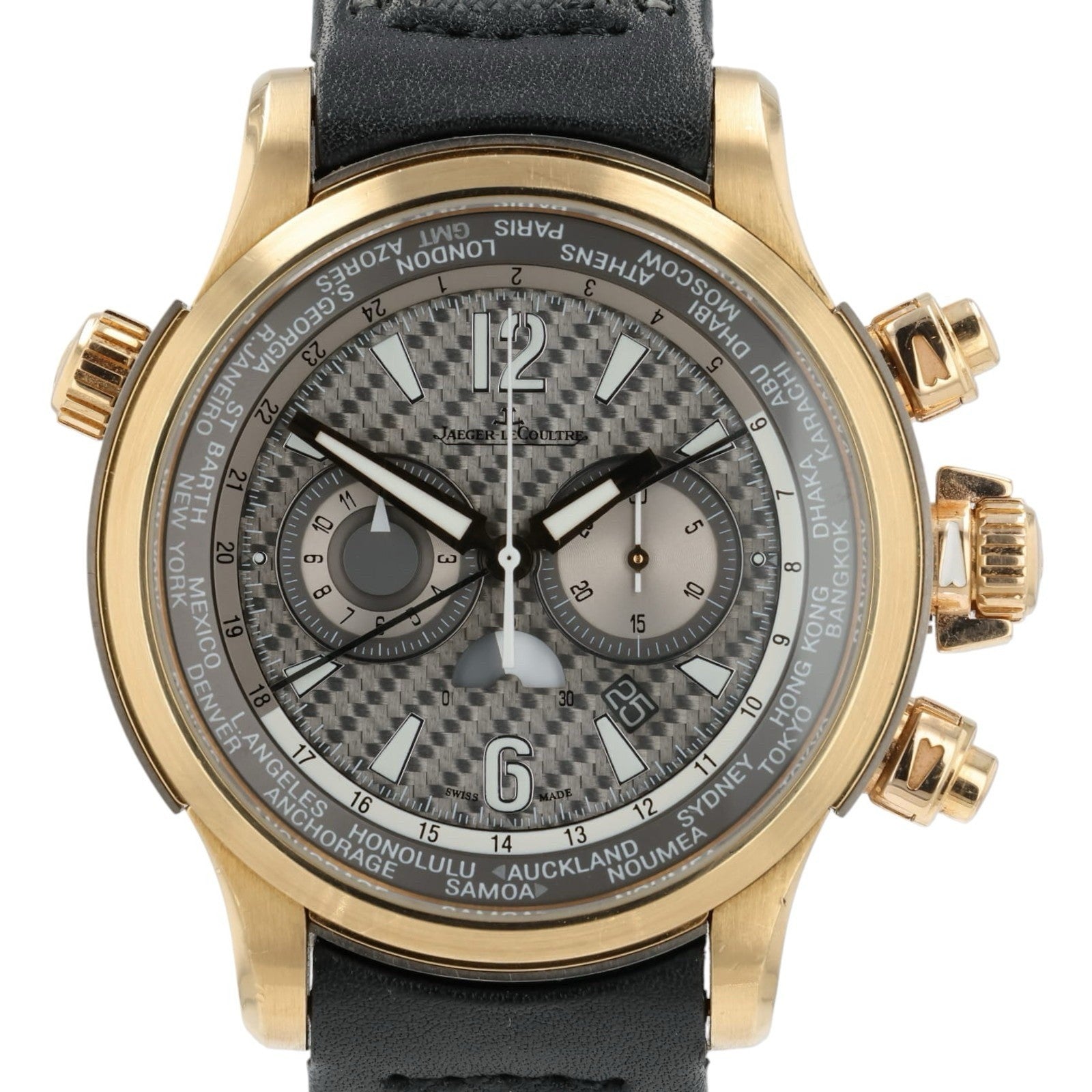 Jaeger LeCoultre Master Compressor Extreme Gray Dial 18k Rose Gold 46mm 150.2.22