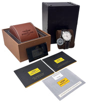 Breitling Transocean Day Date Steel Silver Dial 43mm Automatic Mens Watch A45310