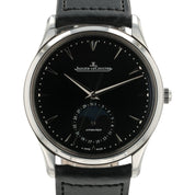 LeCoultre Ultra Thin Moon Black Dial Stainless Steel 39mm Auto Watch Q1368470