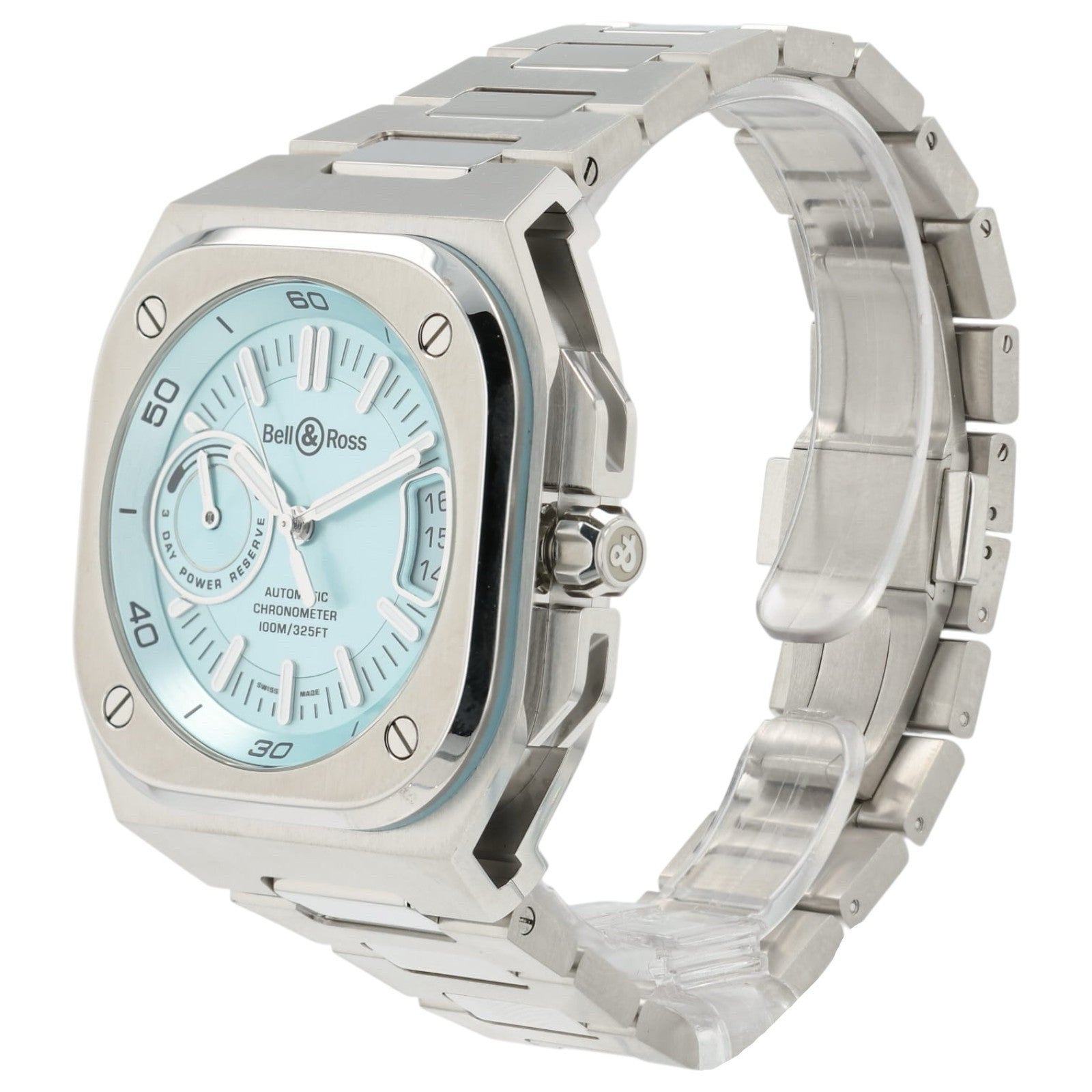 Bell & Ross BR-X5 Blue Dial Stainless Steel 41mm Automatic Men’s Watch BR-X5