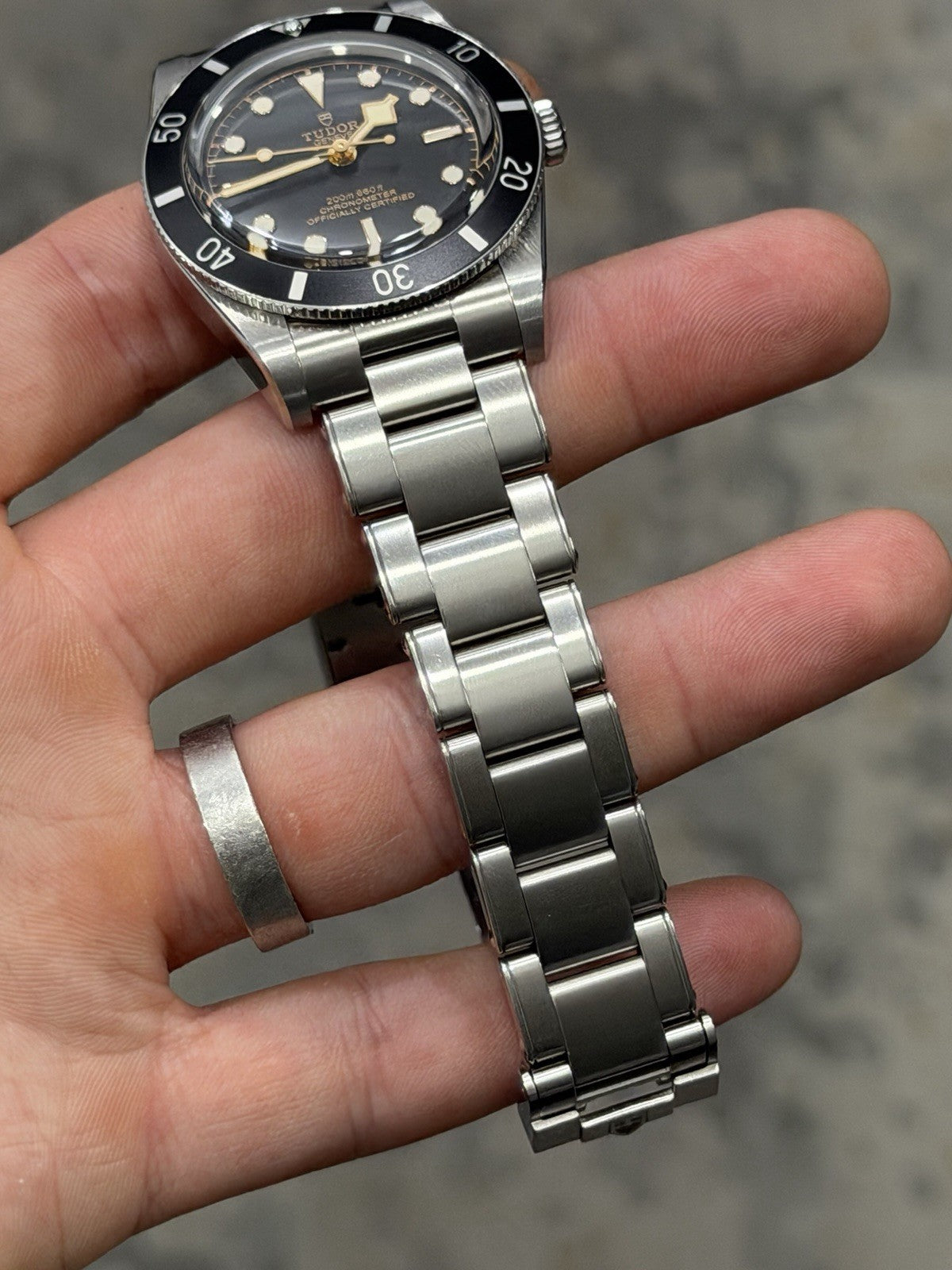 Tudor Black Bay 54 Black Dial Stainless Steel 37mm Auto Mens Watch 79000N