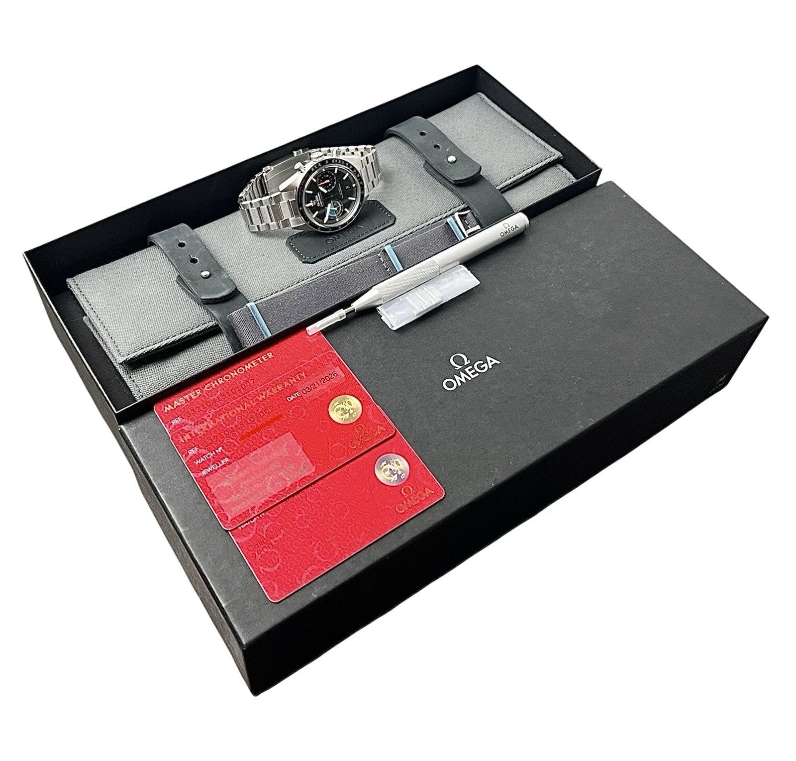 Omega Speedmaster Black Dial Steel 40.85mm Automatic Men's 332.10.41.51.01.002