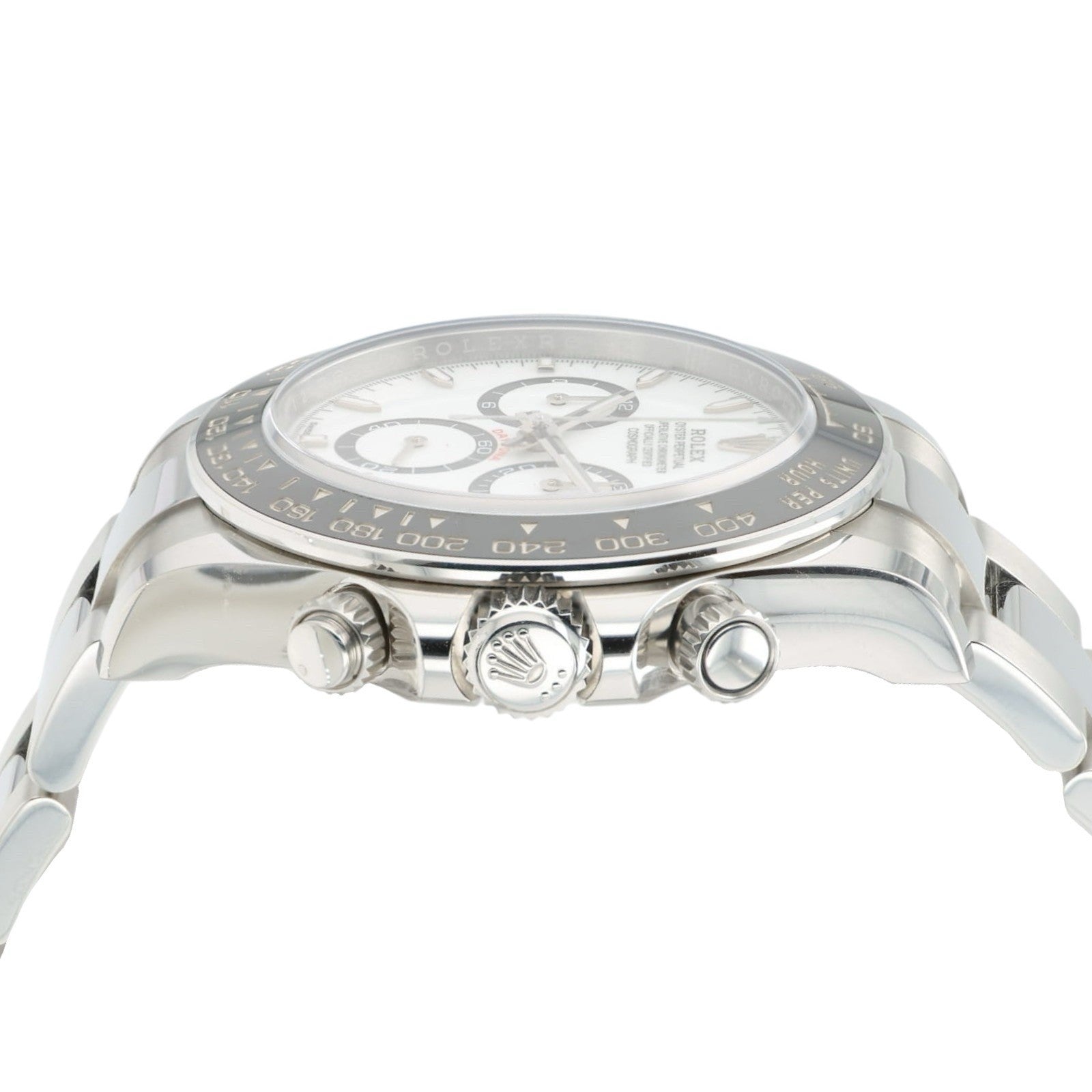 Rolex Daytona Panda White Dial Stainless Steel 40mm Automatic Men’s 126500LN