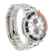 Ulysse Nardin Maxi Marine Stainless Steel Silver Dial 45mm Automatic Mens 263-90
