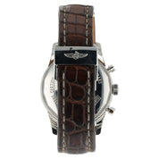 Breitling Transocean Silver Dial Stainless Steel 43mm Automatic Men’s A19310