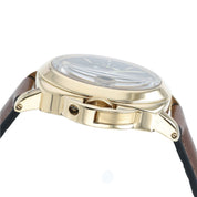 Panerai Luminor Marina 18k Yellow Gold Black Carbon Dial 44mm Automatic PAM00140