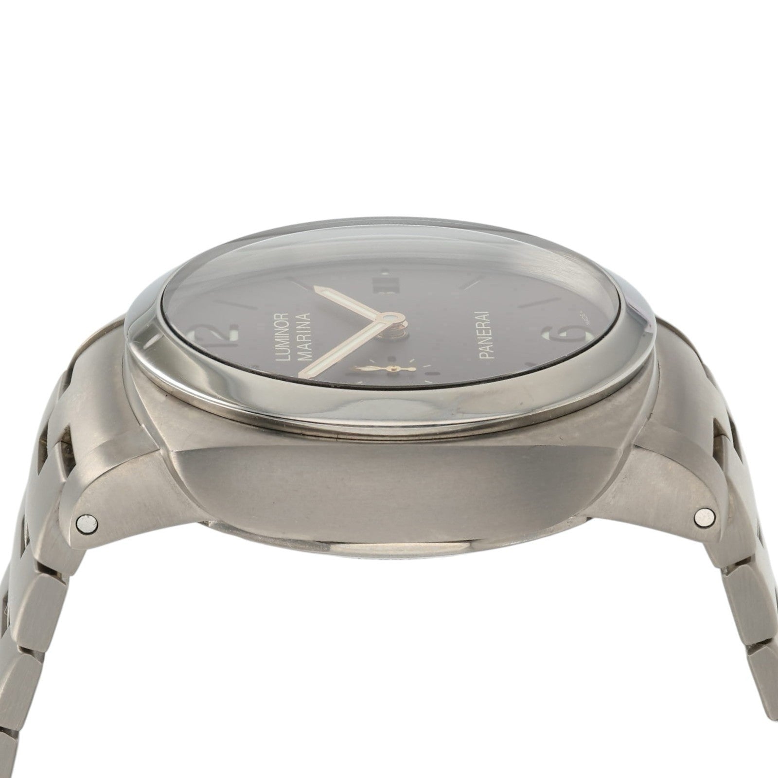 Panerai Luminor Marina Brown Dial Titanium 44mm Automatic Men’s Watch PAM00352