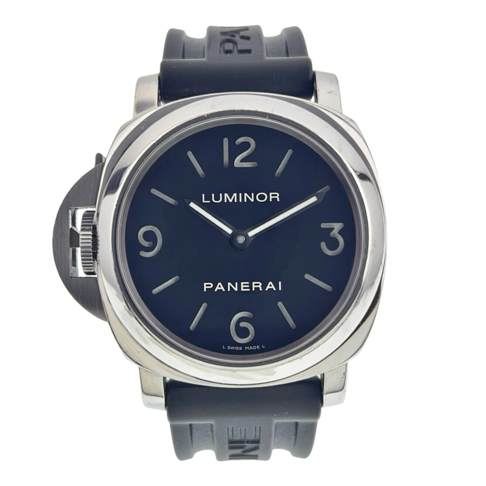 Panerai Luminor Base Stainless Steel Black Dial 44mm Manual Wind Men’s PAM00219