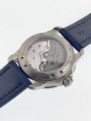 Blancpain Fifty Fathoms Titanium Blue Dial 45mm Automatic Men’s Watch 5015