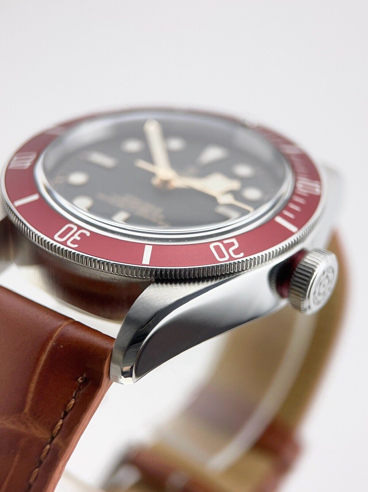 Tudor Black Bay Stainless Steel Red 41mm Automatic Men’s Watch 79230R