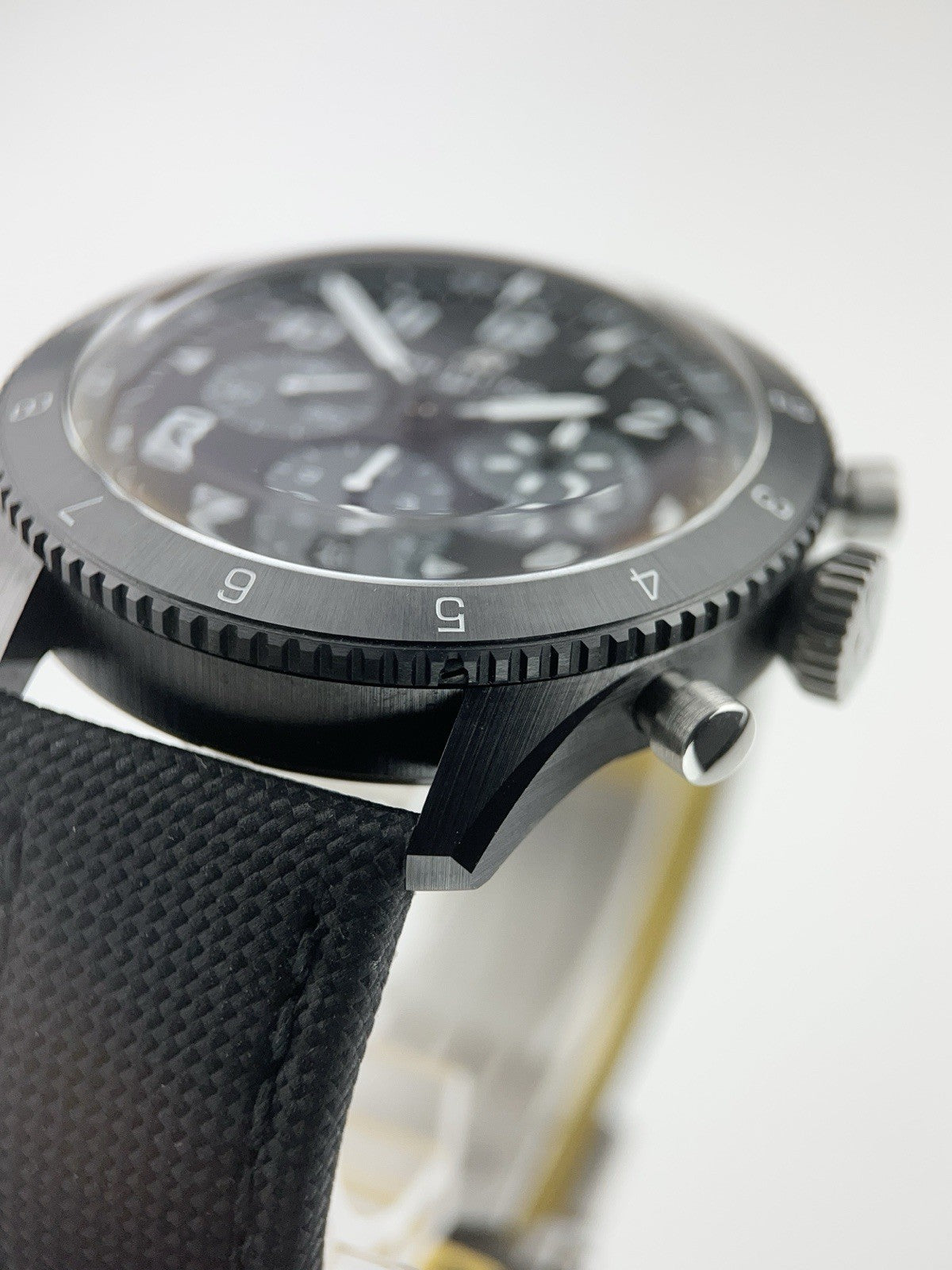 Breitling Super Avi Ceramic Black Dial 46mm Automatic Men’s Watch SB0445