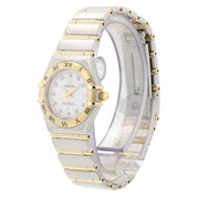 Omega Constellation MOP Dial Gold & Steel 22.5mm Quartz Women’s Watch 1262.75.00