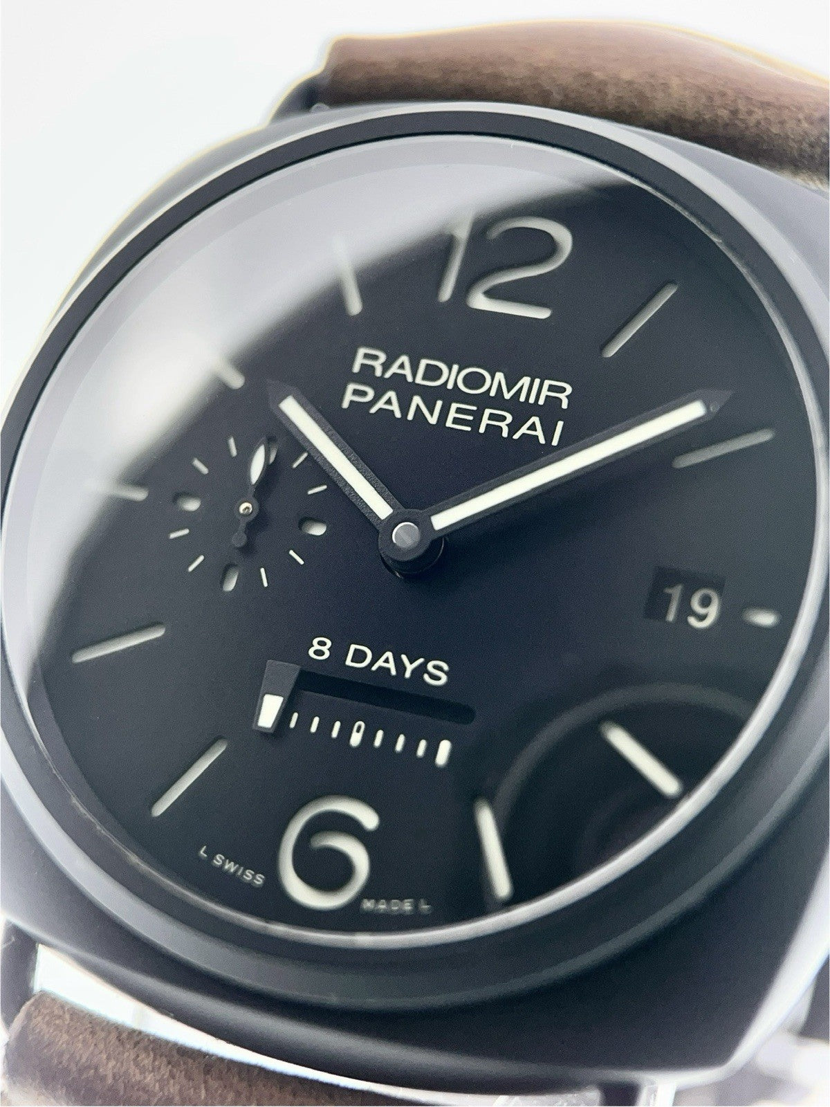 Panerai Radiomir  Ceramica Black Dial 45mm Manual Wind Men's Watch PAM00384