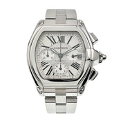 Cartier Roadster Stainless Steel Silver Color Dial 43mm Automatic Men’s W62019X6