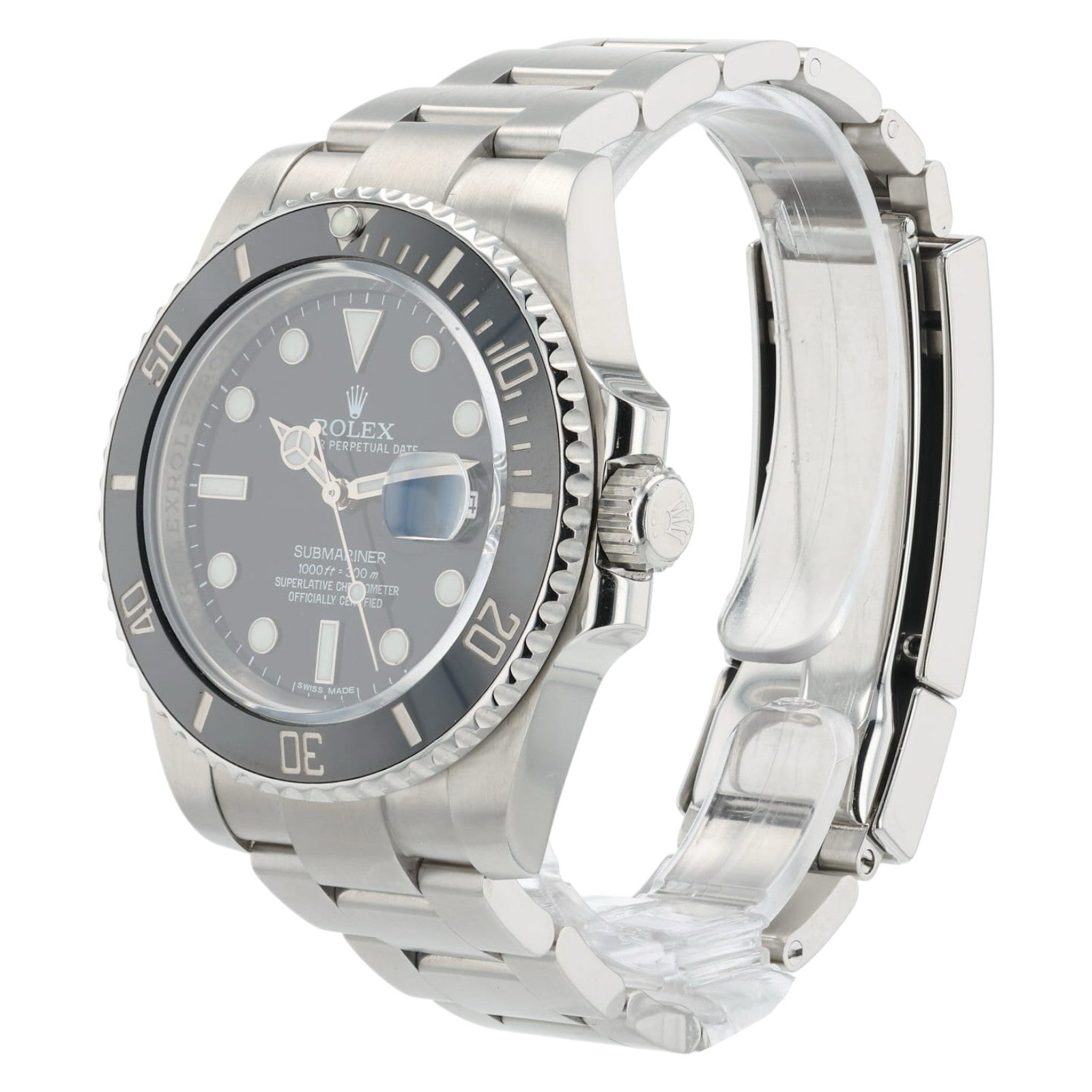 Rolex Submariner Black Dial Stainless Steel 40mm Automatic Men’s Watch 116610LN