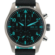 IWC Petronas Pilot Chronograph Titanium Black Dial 41mm Auto Mens Watch IW388108
