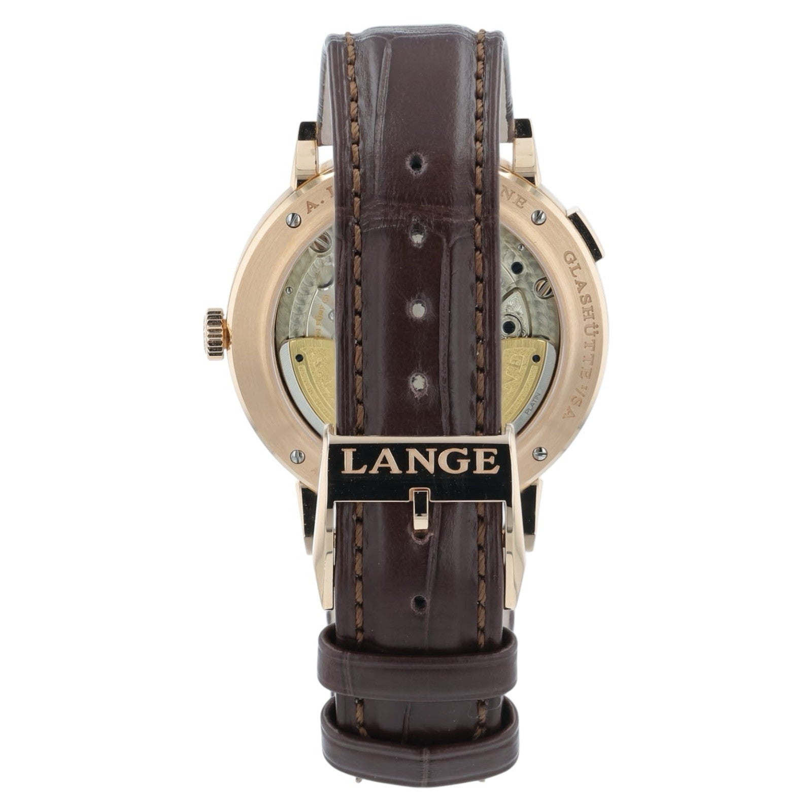 2025 A. Lange & Sohne Saxonia Silver Dial 18k Rose Gold 40mm Auto Watch 384.032
