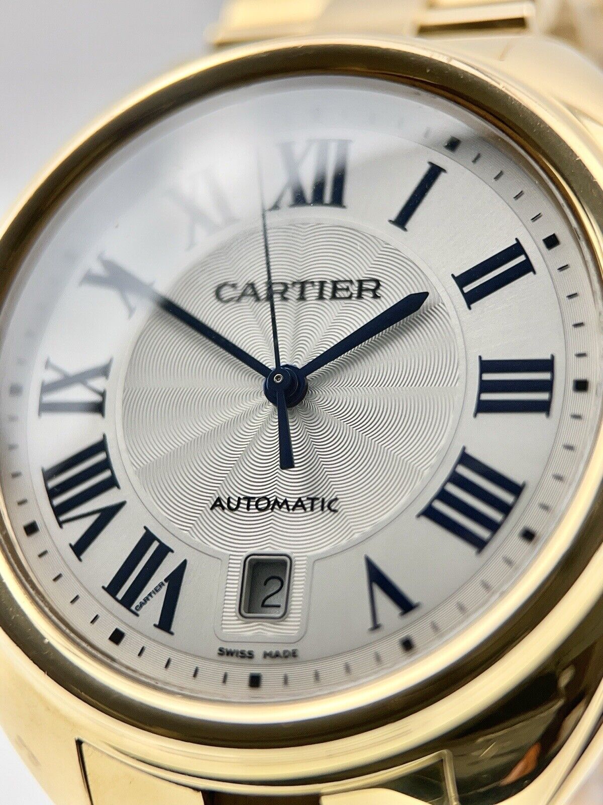 Cartier Clé De Cartier 18k Yellow Gold 40mm Automatic Men’s Watch WGCL0003