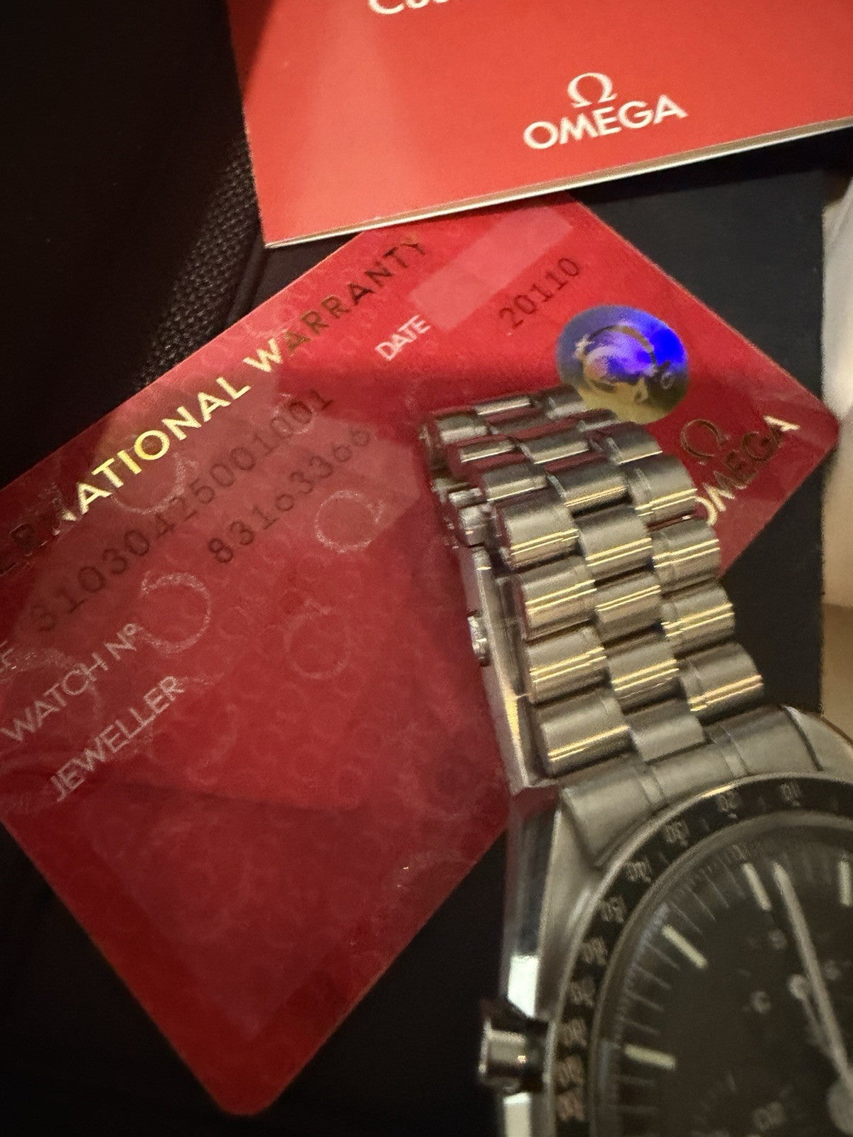 Omega Speedmaster Steel Black Dial 42mm Manual Mens Watch 310.30.42.50.01.001