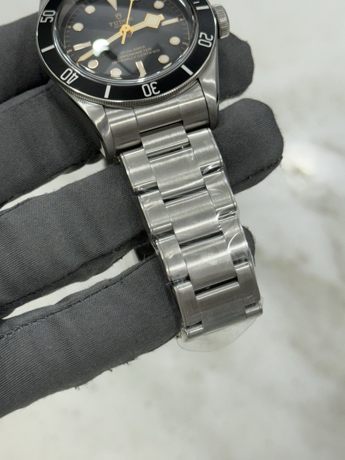 Tudor Black Bay Heritage 79230N Stainless Steel Men's Watch 41mm Black Dial