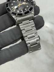 Tudor Black Bay Heritage 79230N Stainless Steel Men's Watch 41mm Black Dial