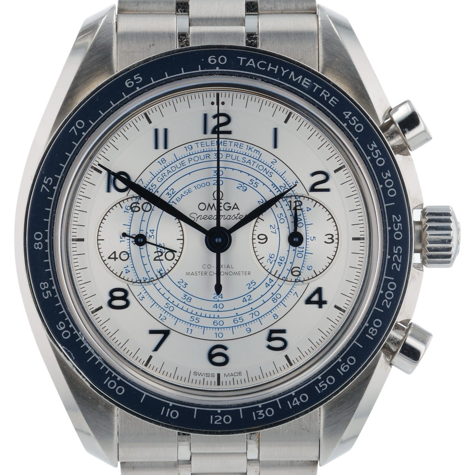 Omega Speedmaster Steel Silver Dial 43mm Manual Wind Mens 329.30.43.51.02.001