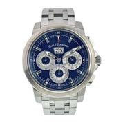 Carl F. Bucherer Patravi Stainless Steel Blue Dial 45mm Automatic Men’s 10624.08