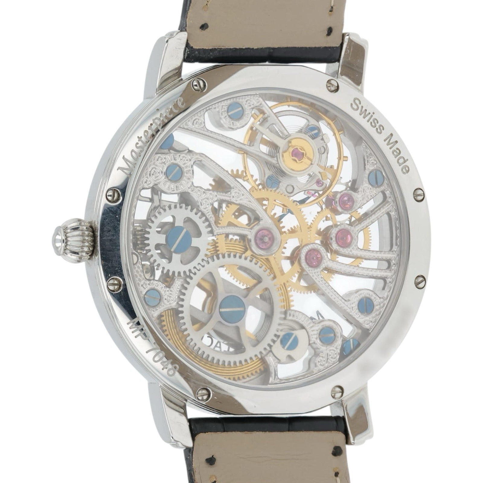 Maurice Lacroix Masterpiece Skeleton Dial Stainless Steel 43mm Manual MP7048