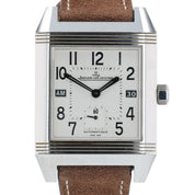 Jaeger-LeCoultre Reverso Squadra Steel Silver Dial 50x34mm Auto Mens Q7008420