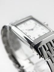 Jaeger-LeCoultre Reverso 290.8.60 Watch Swiss Made Stainless Steel 27 x 43mm