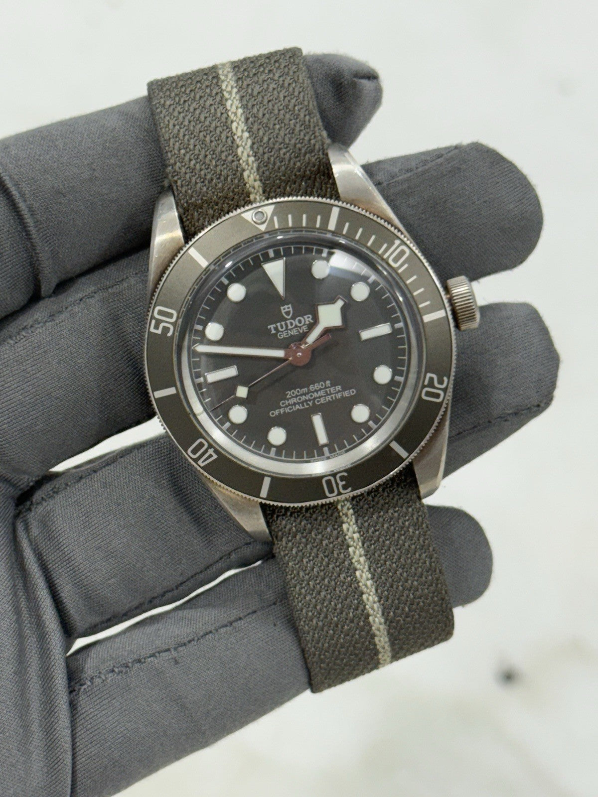 2024 Tudor Black Bay Fifty Eight 925 Silver Fabric Strap 79010SG - Box/Papers