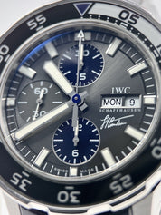 IWC IW376706 Aquatimer Chronograph Men's Steel Automatic Watch Coustean Tribute