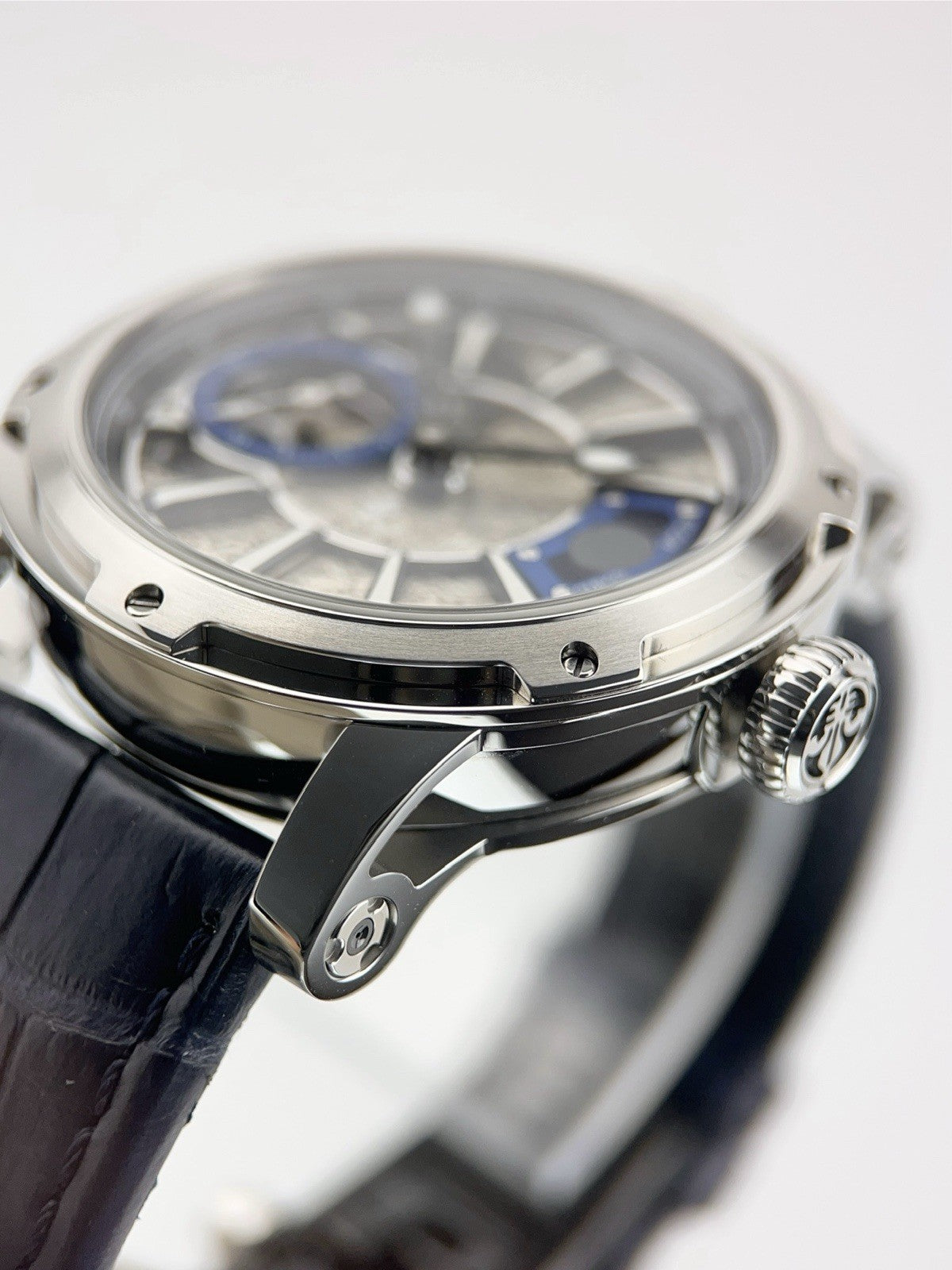 NEW Louis Moinet Super Moon Steel Silver Dial 45mm Automatic Men's Watch