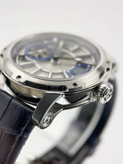 NEW Louis Moinet Super Moon Steel Silver Dial 45mm Automatic Men's Watch