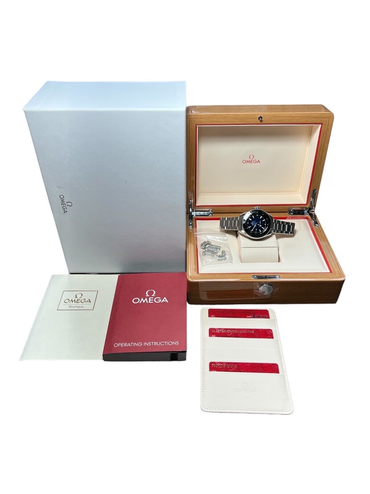 Omega Seamaster Planet Ocean 6000M Ultra Deep 215.30.46.21.03.001 Box And Papers