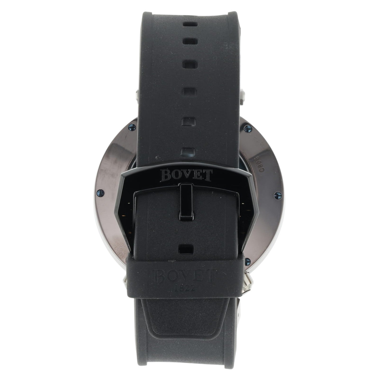 NEW 2025 Bovet Sportster Steel Black Carbon Dial 46mm Automatic Mens SP0468