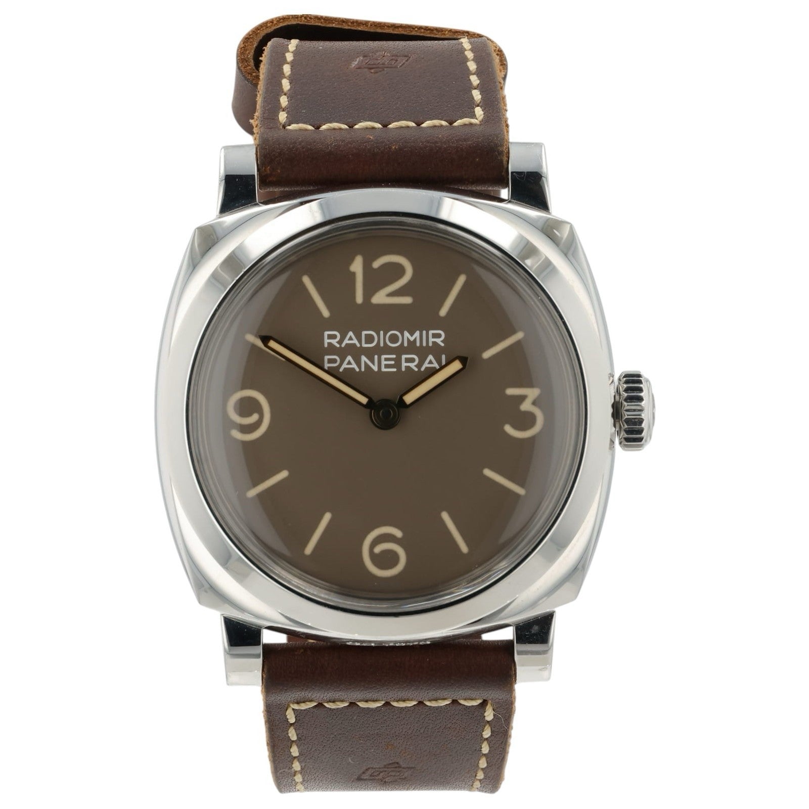 Panerai Radiomir Brown Dial Stainless Steel 47mm Manual Wind Men’s PAM00662